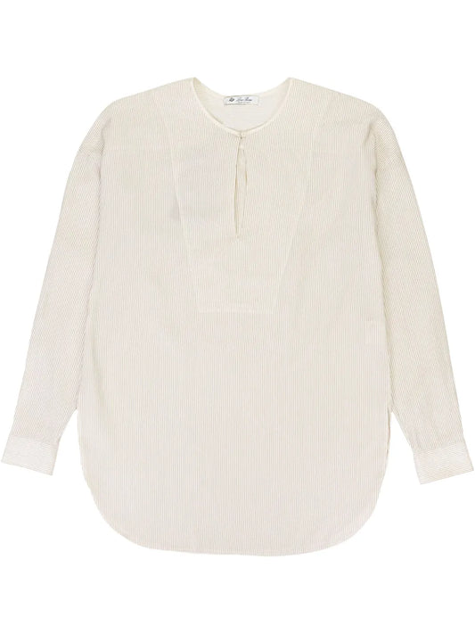 Stripe Cotton Blouse