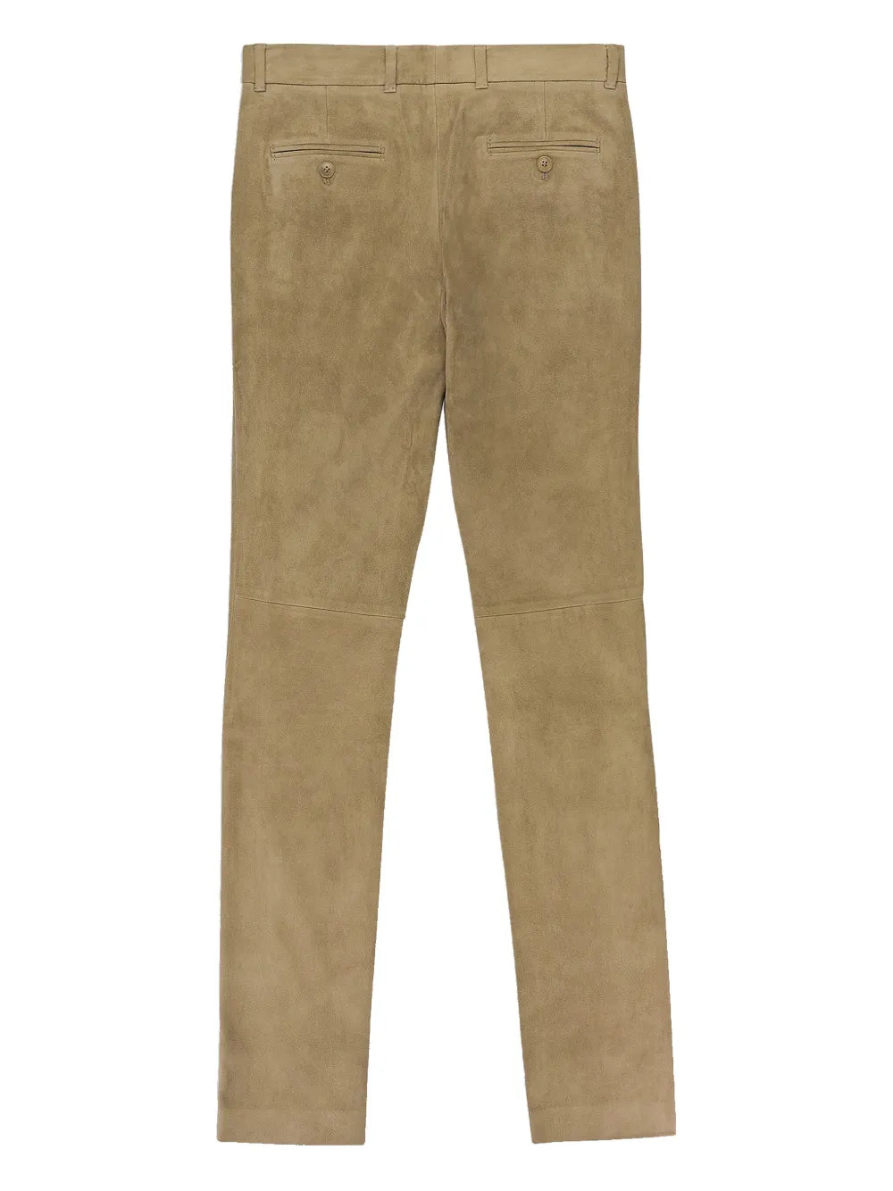 Leather "Brown" Skinny Trousers