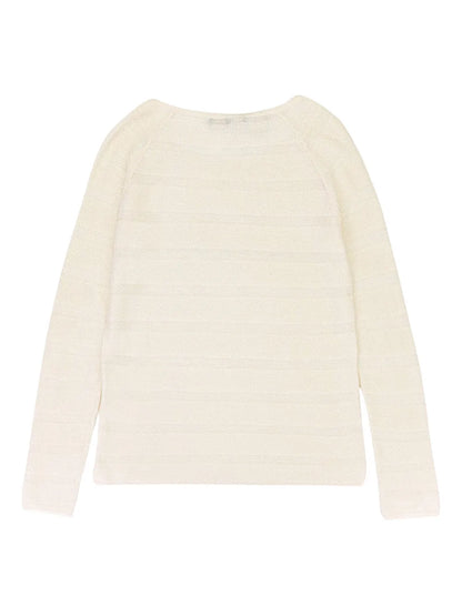 Scoop-Neck Cashmere Sweater