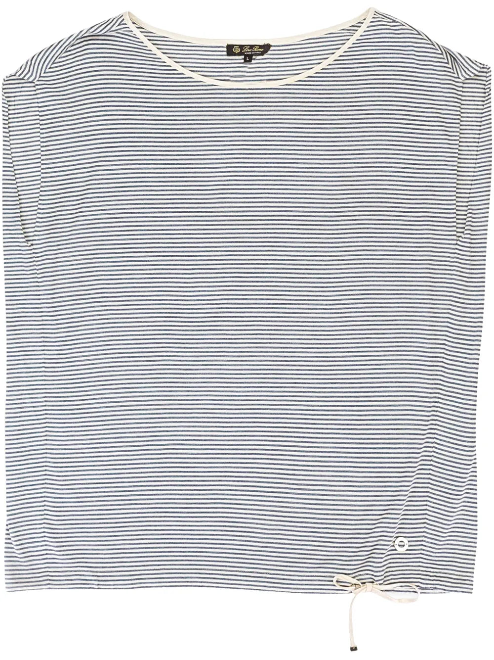Striped Silk Vest