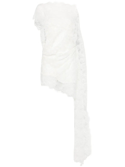 Floating Lace Mini Dress