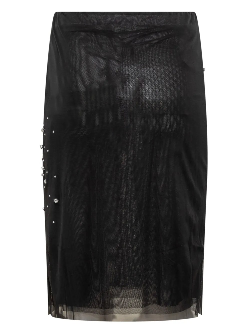 Rhinestone-Embellished Skirt