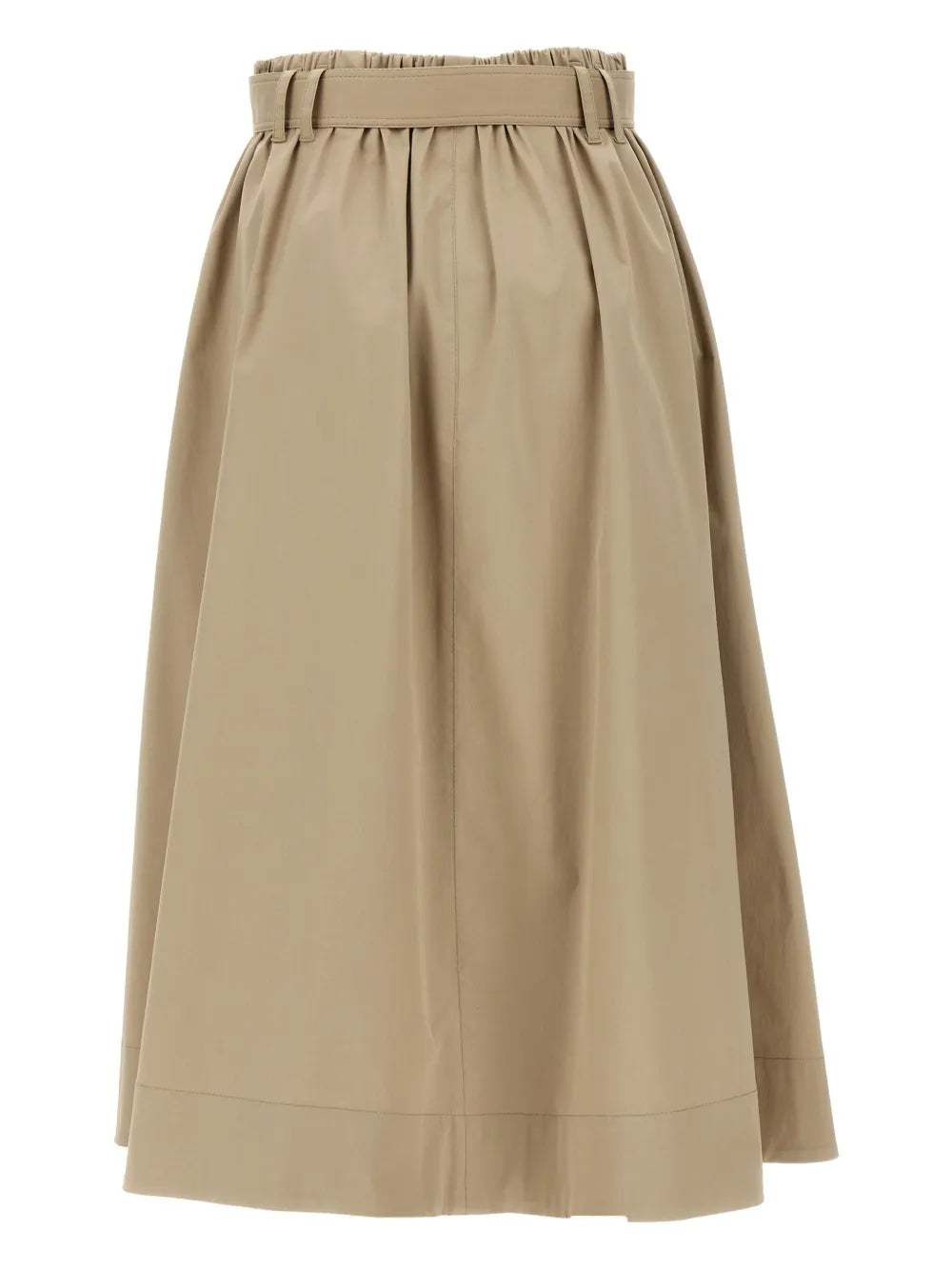 Belted Midi Skirt