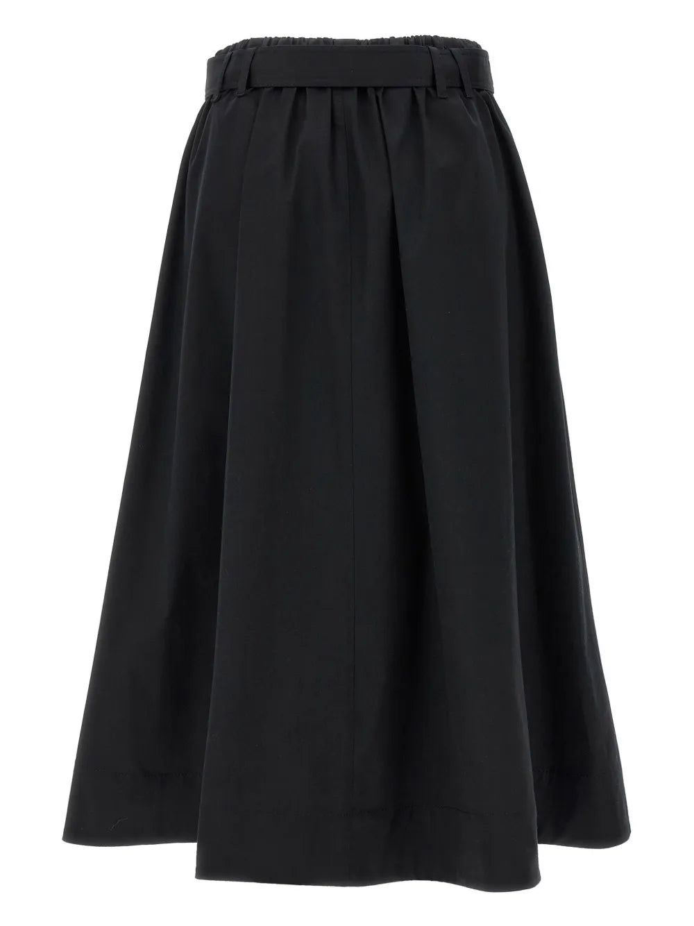 Belted Midi Skirt