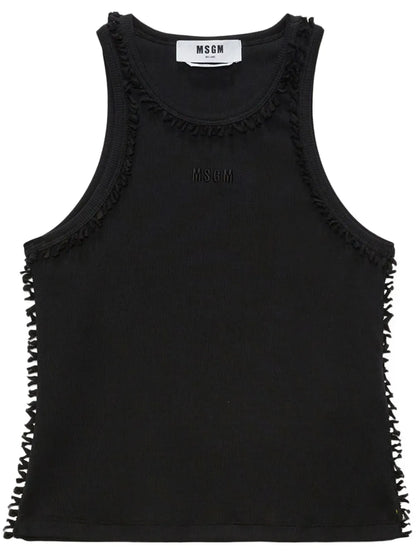 Logo-Embroidered Tank Top