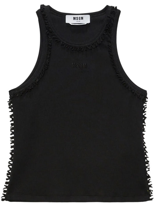 Logo-Embroidered Tank Top