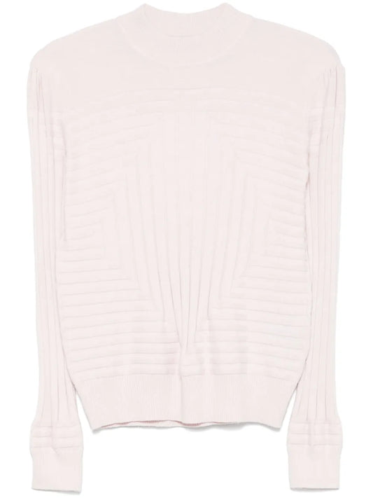 Geometric-Pattern Sweater