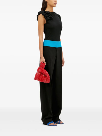 Ruffle-Detailing Body