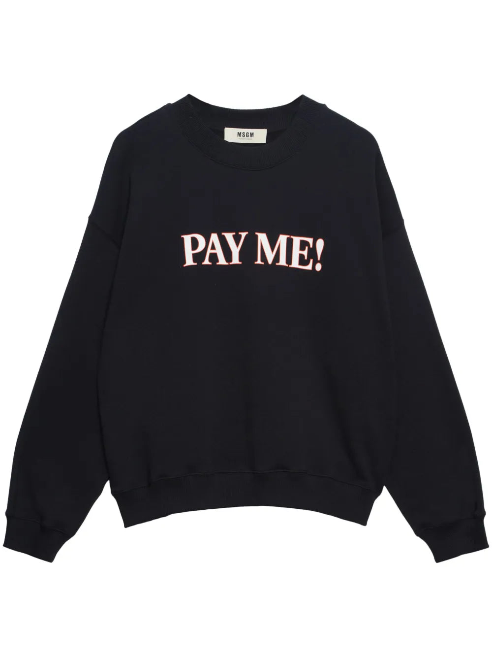 Slogan-Print Sweatshirt