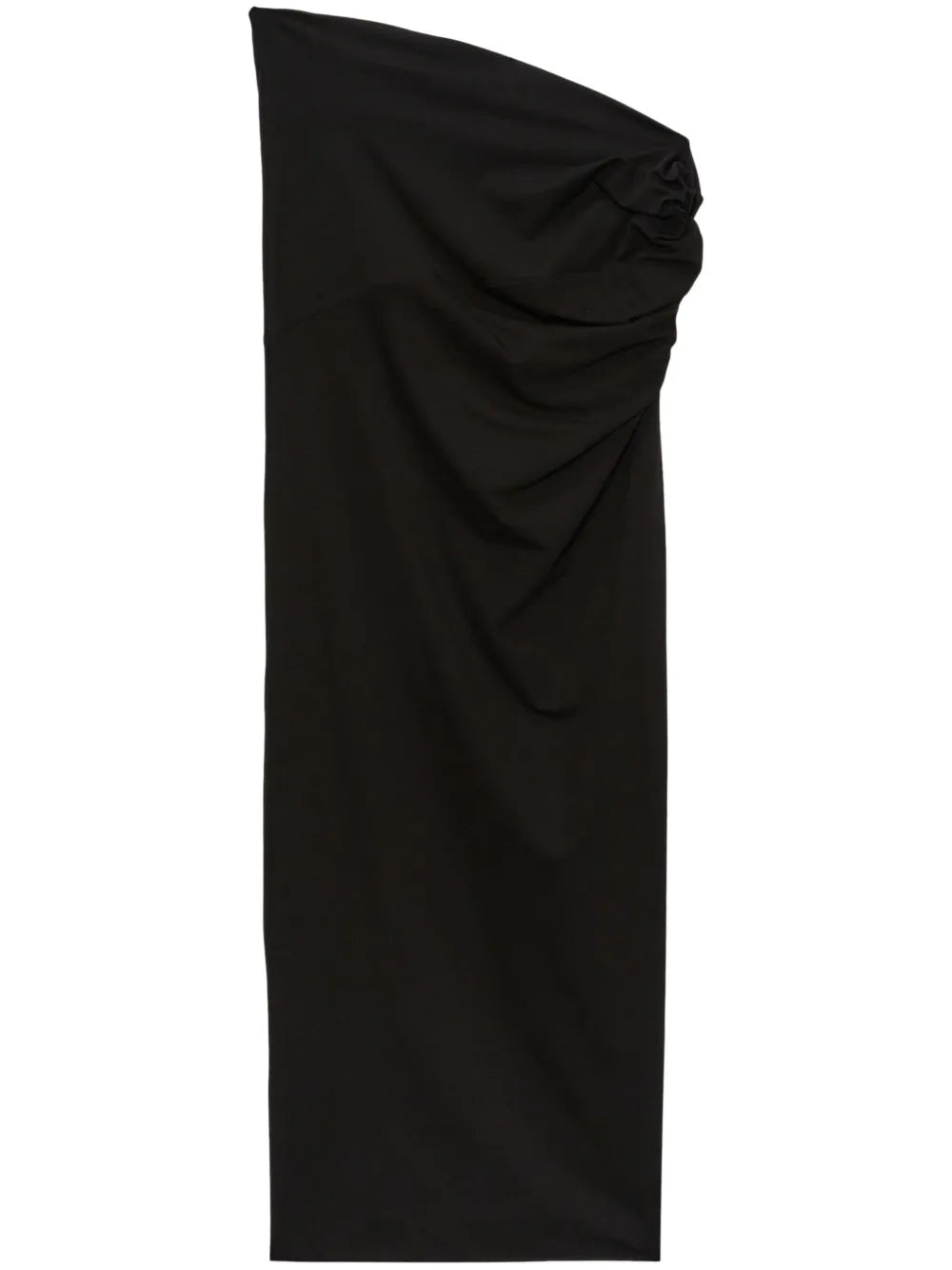 Draped Maxi Skirt