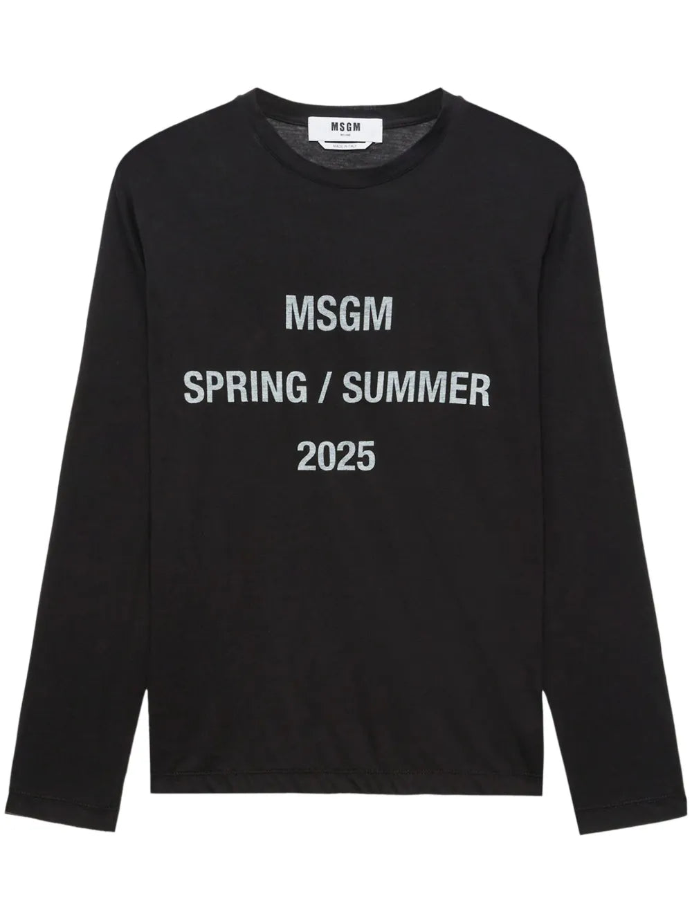 Slogan-Print Cotton T-Shirt