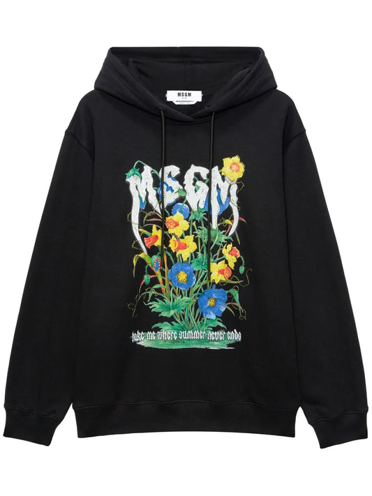 Logo-Print Hoodie