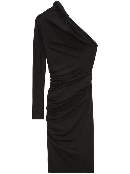 Asymmetric Midi Dress