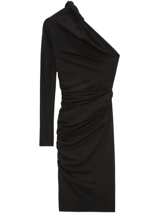 Asymmetric Midi Dress