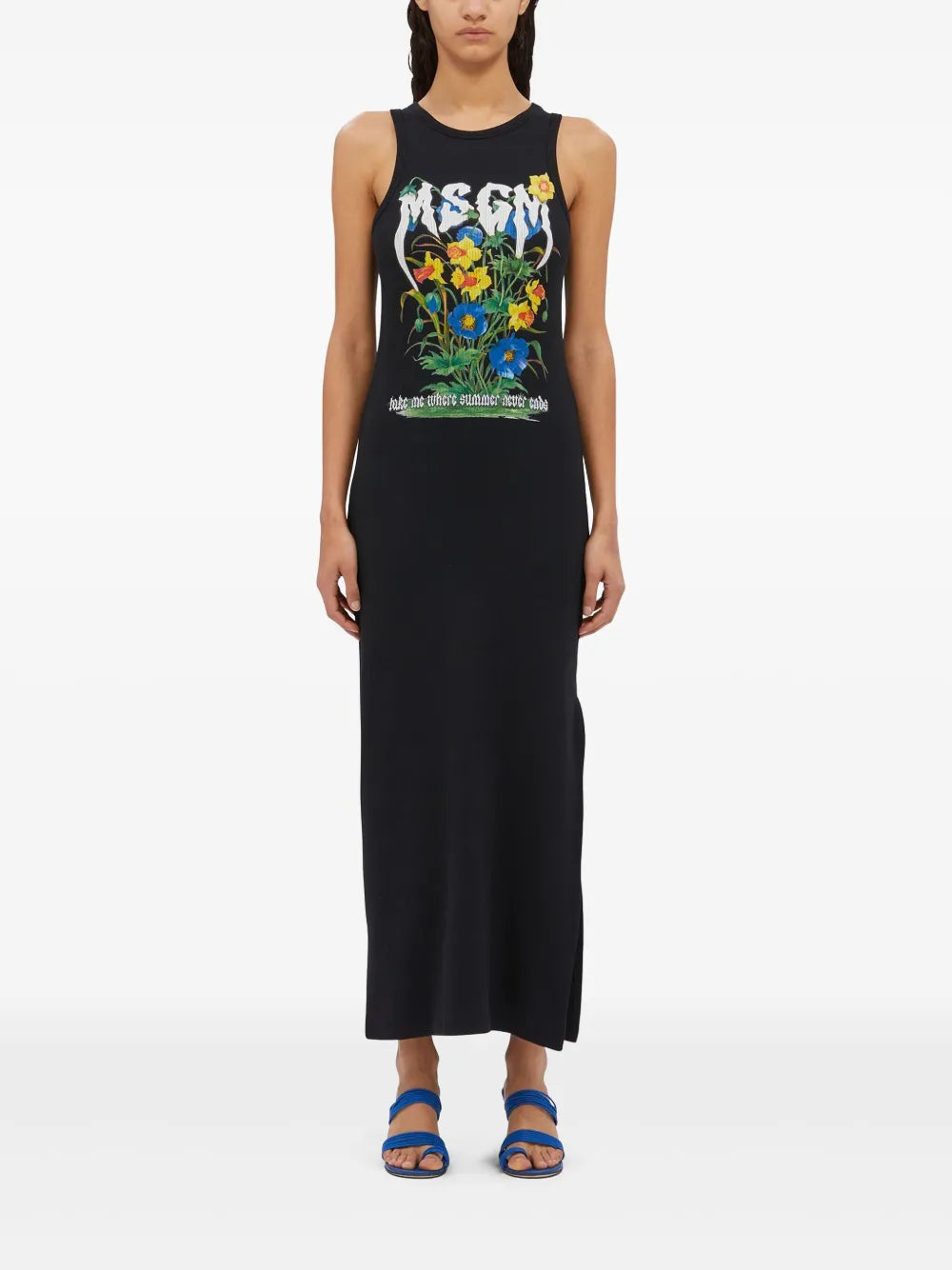 Logo-Print Dress