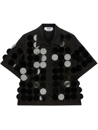 Paillette-Embellished Shirt