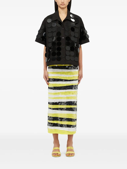 Paillette-Embellished Shirt