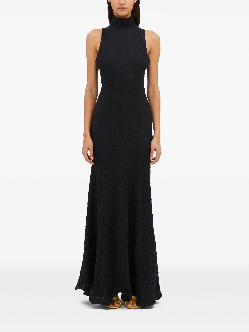 Crinkled Maxi Dress