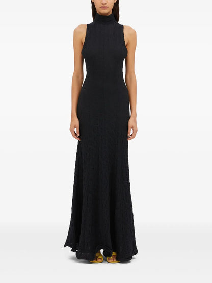 Crinkled Maxi Dress