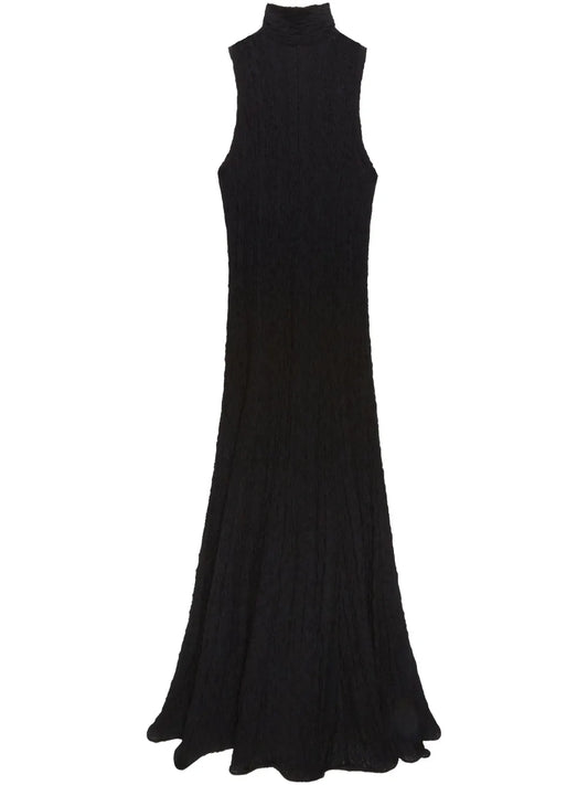 Crinkled Maxi Dress