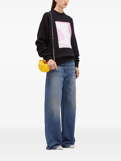 Graphic-Print Sweatshirt