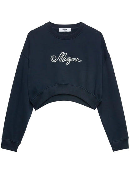 Logo-Embroidered Sweatshirt