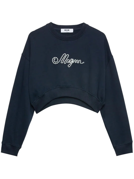 Logo-Embroidered Sweatshirt