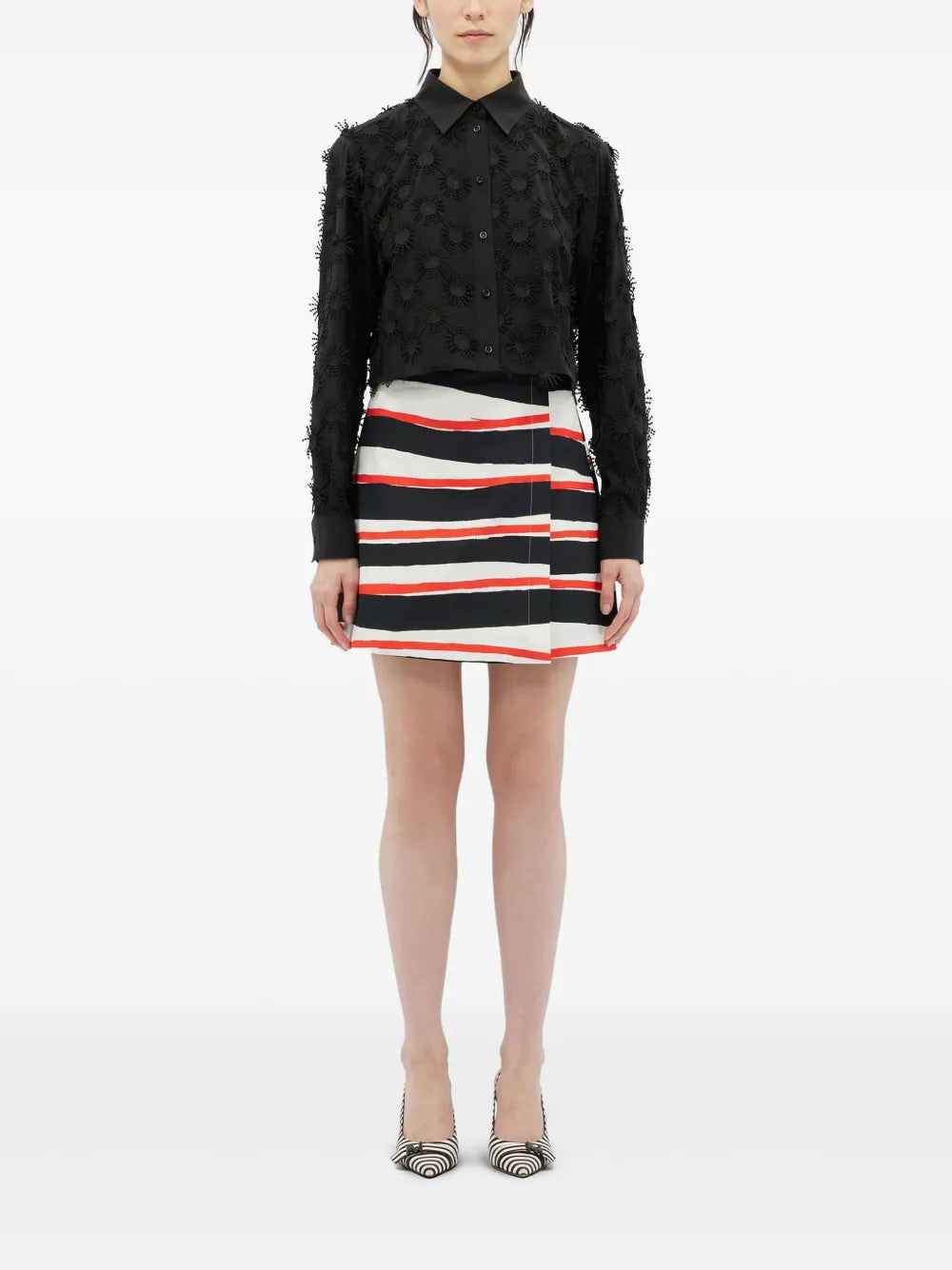 Printed Mini Skirt