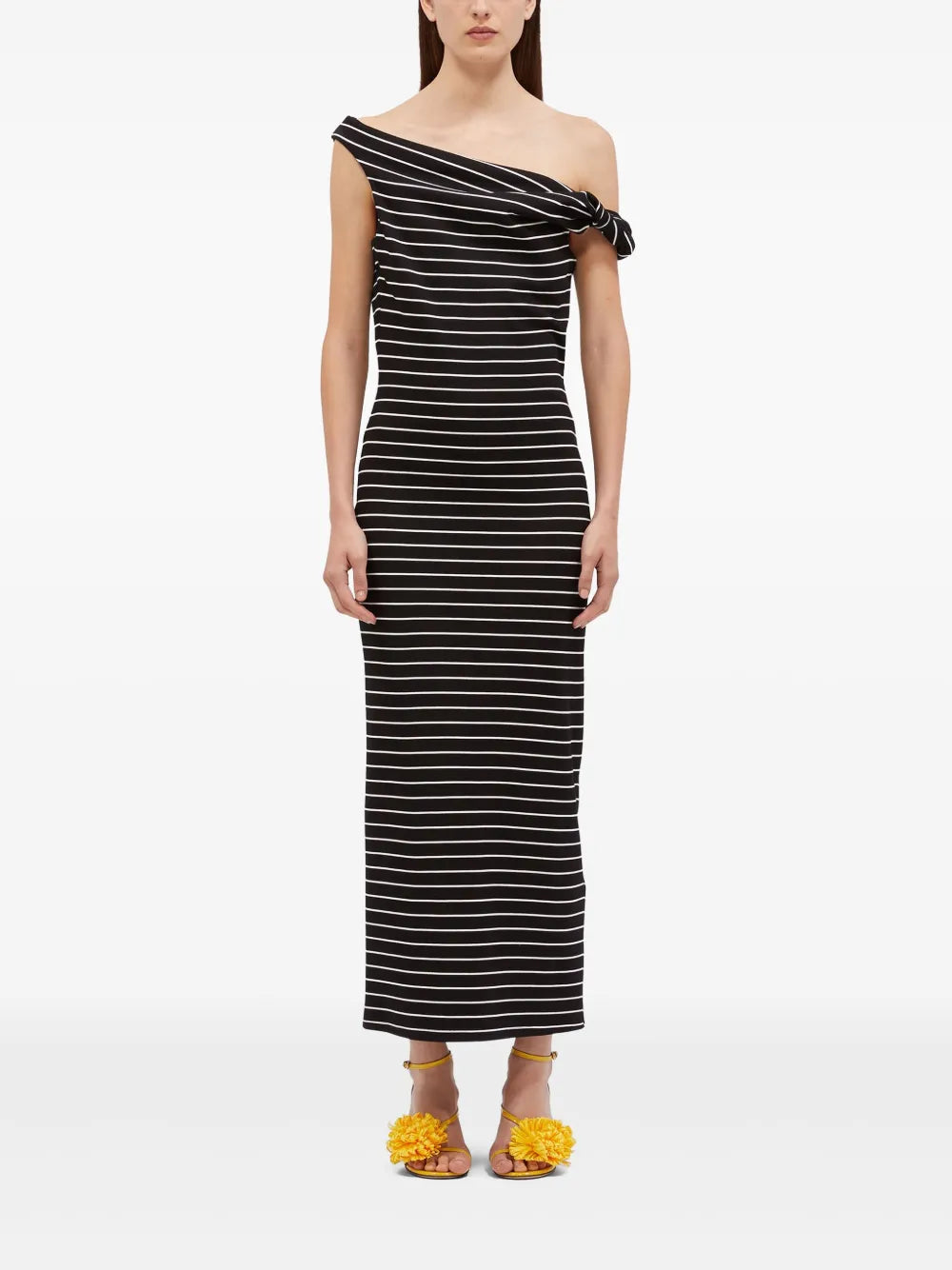 Knot-Detail Maxi Dress