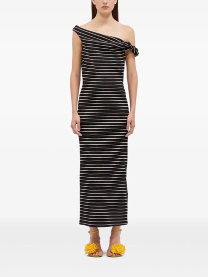 Knot-Detail Maxi Dress