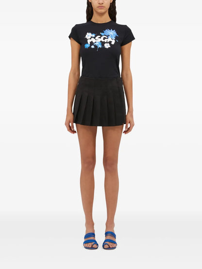 Pleated Shorts