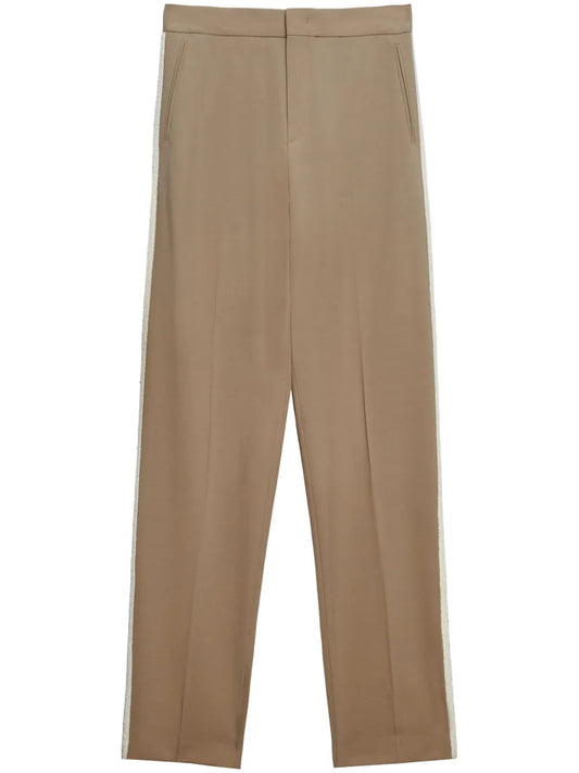 Stripe-Detail Trousers