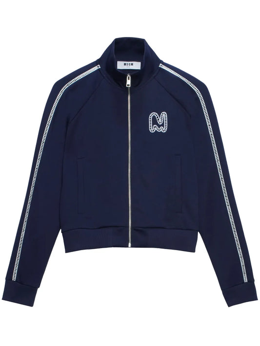 Stripe-Detail Sweatshirt