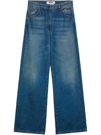 Wide-Leg Jeans