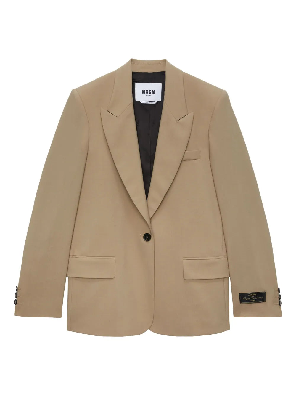 Peak-Lapels Blazer