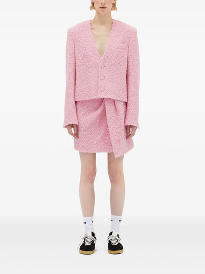 Textured-Knit Jacket