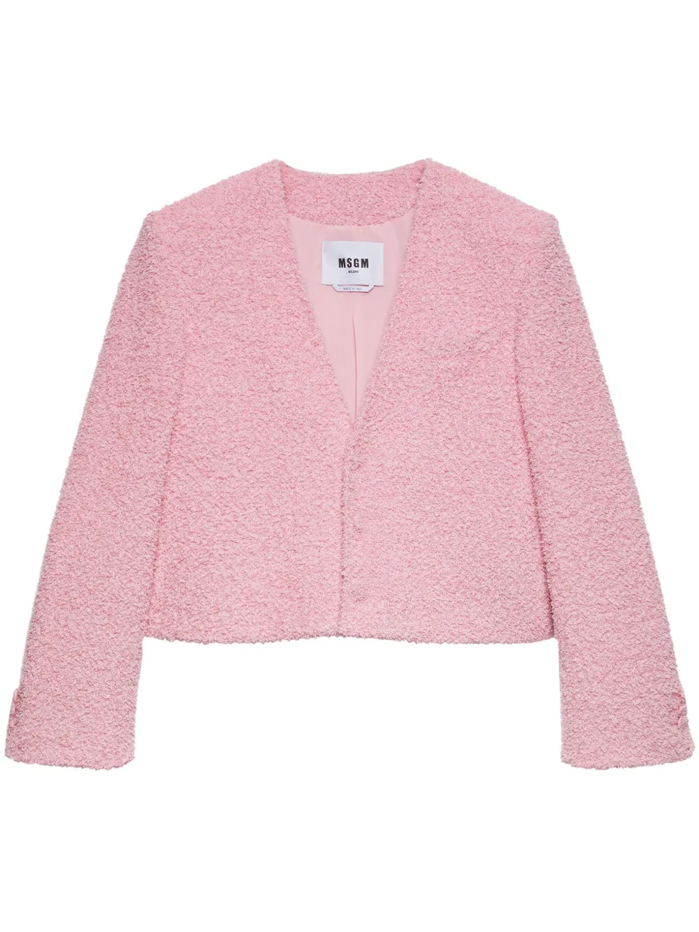 Textured-Knit Jacket