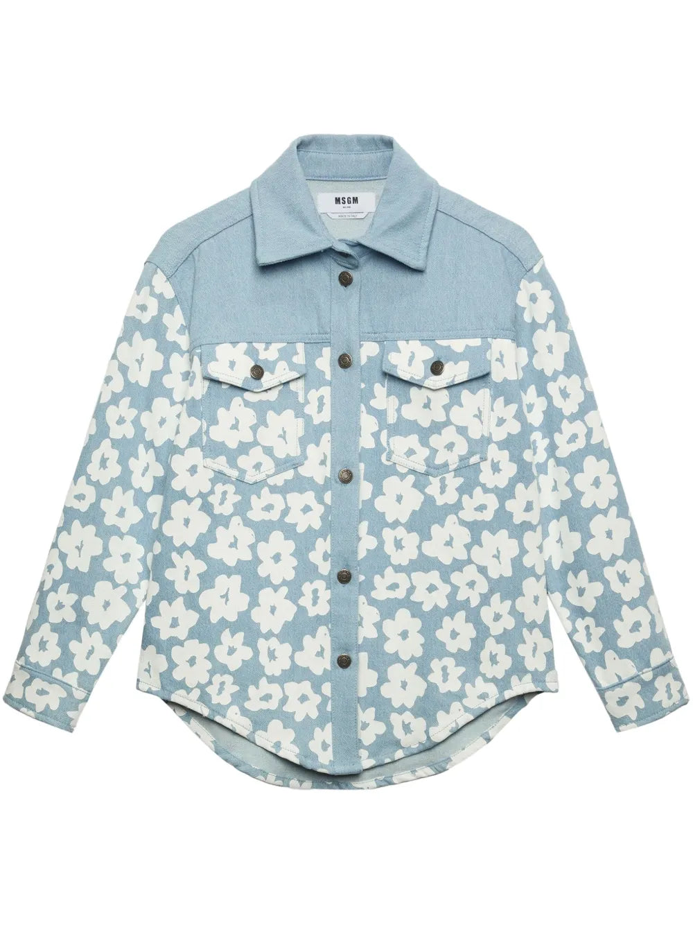 Floral-Print Shirt