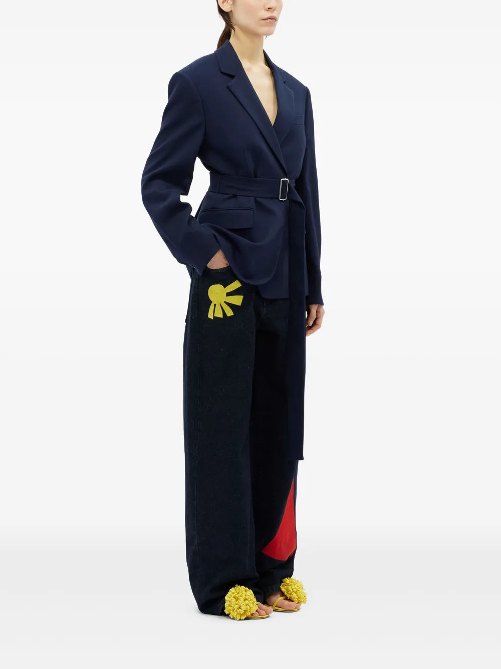 Belted Blazer
