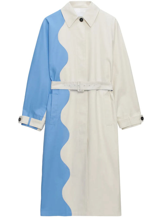 Two-Tone Trench Coat