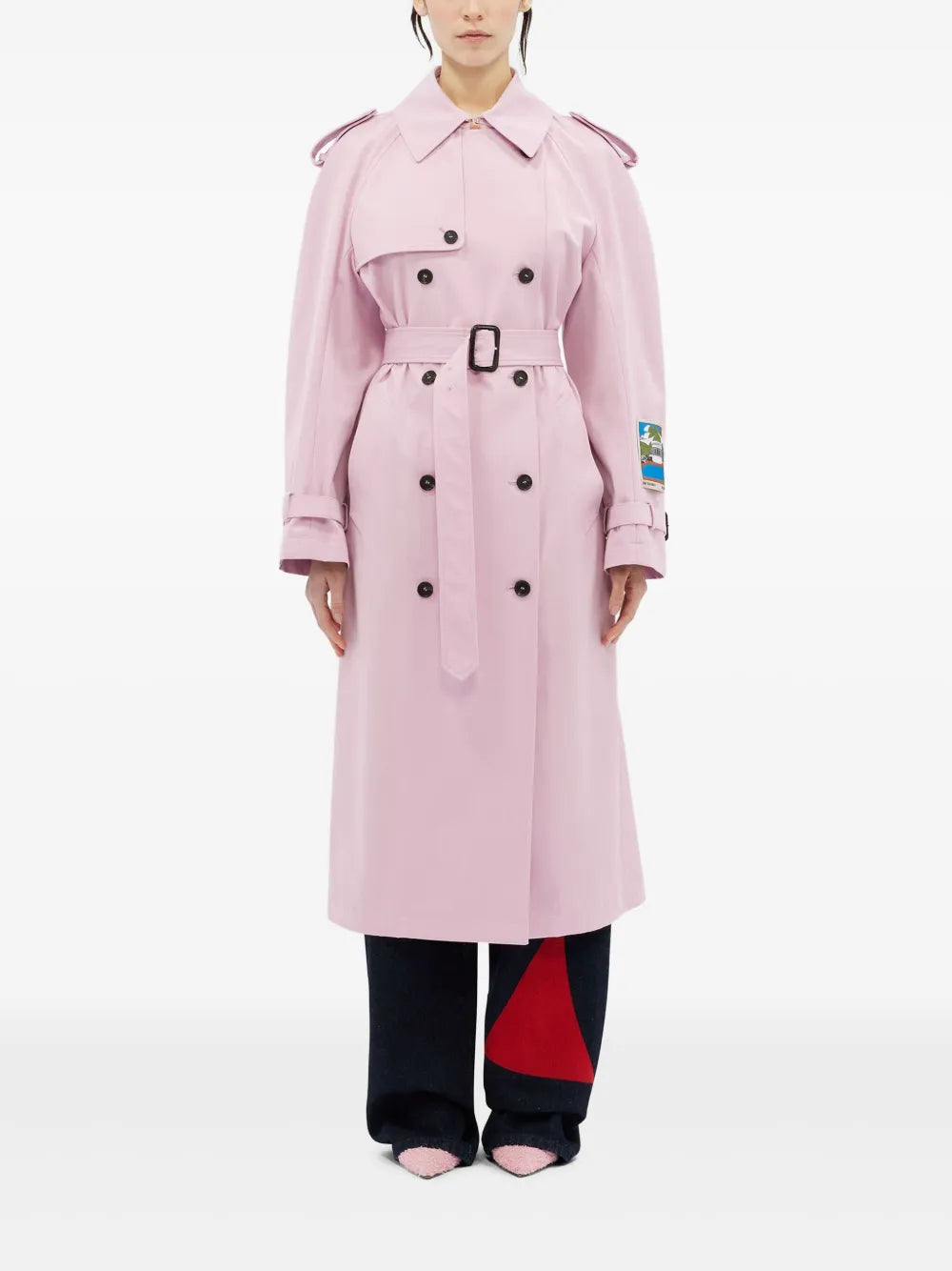 Double-Breasted Trench Coat