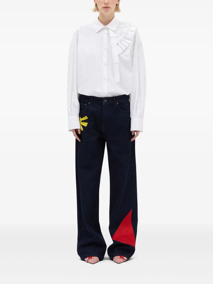 Embroidered Jeans