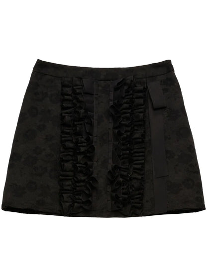 Ruffled Mini Skirt