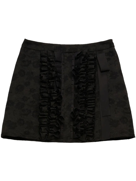Ruffled Mini Skirt