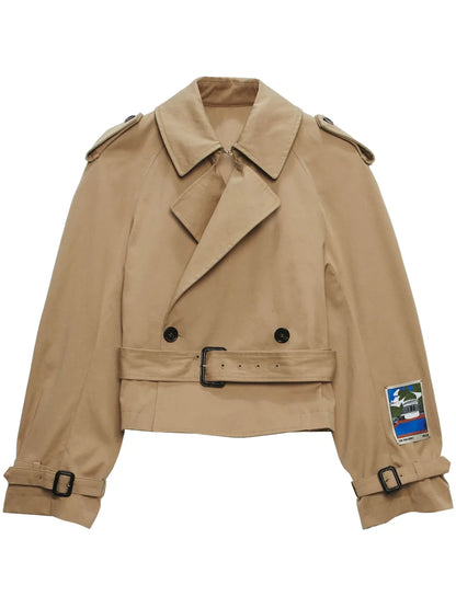 Trench Cropped Jacket