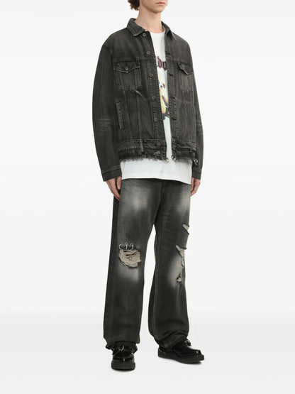 Belted Denim Jacket