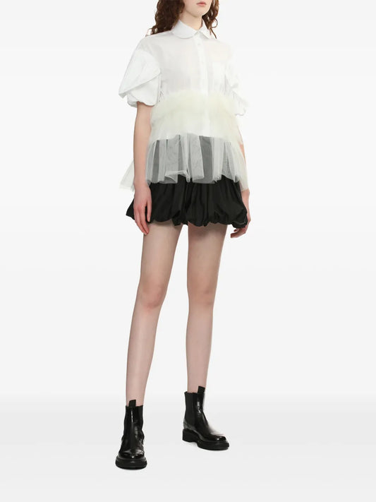 Ruffle-Detail Blouse