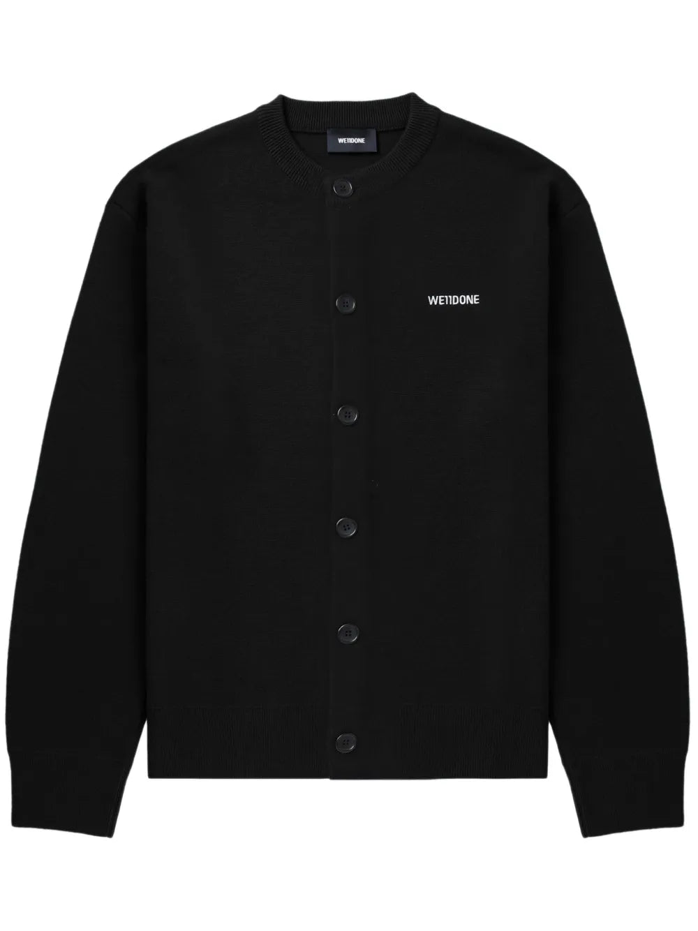 Logo-Embroidered Cardigan