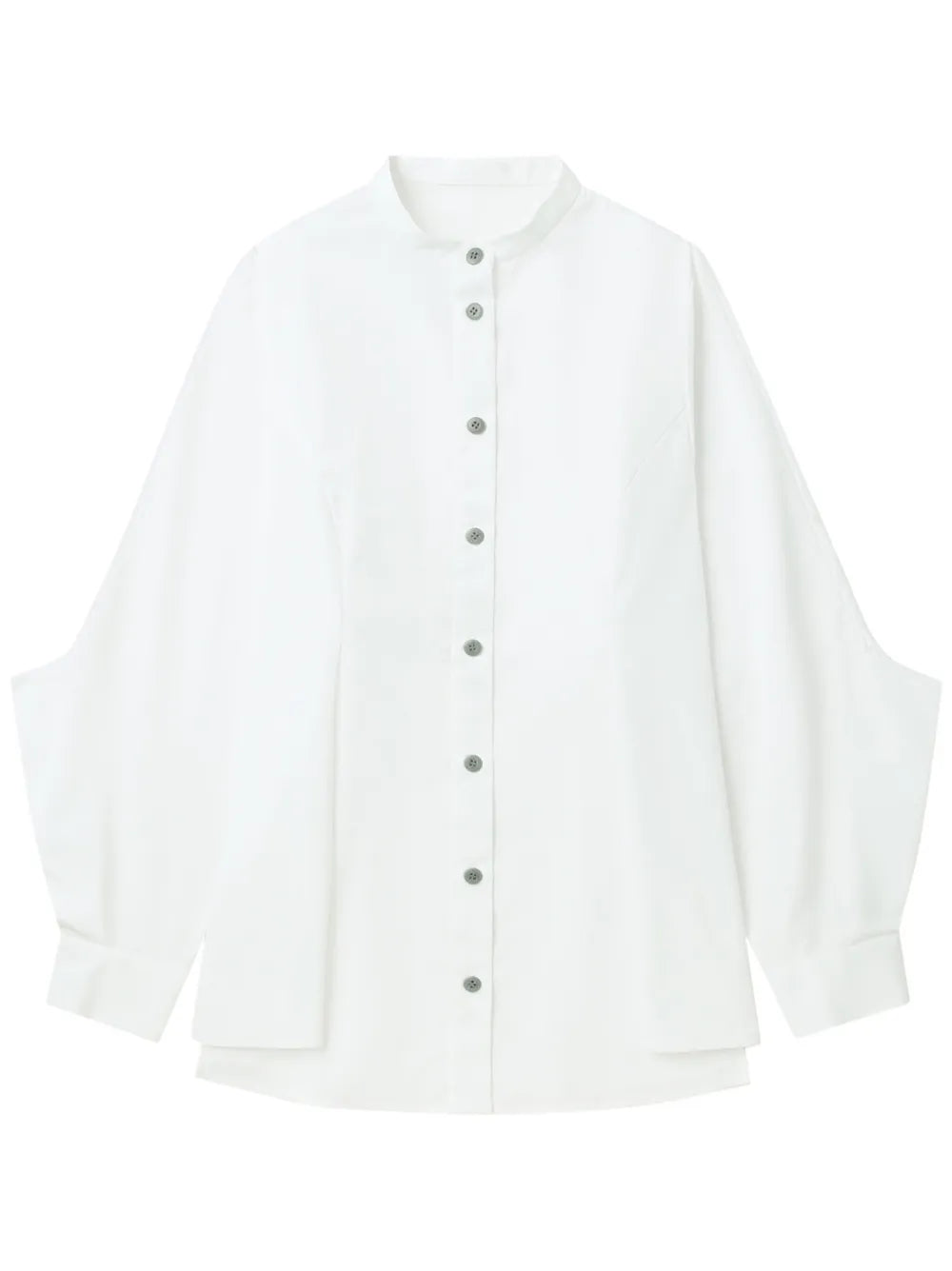 Draped-Detail Shirt