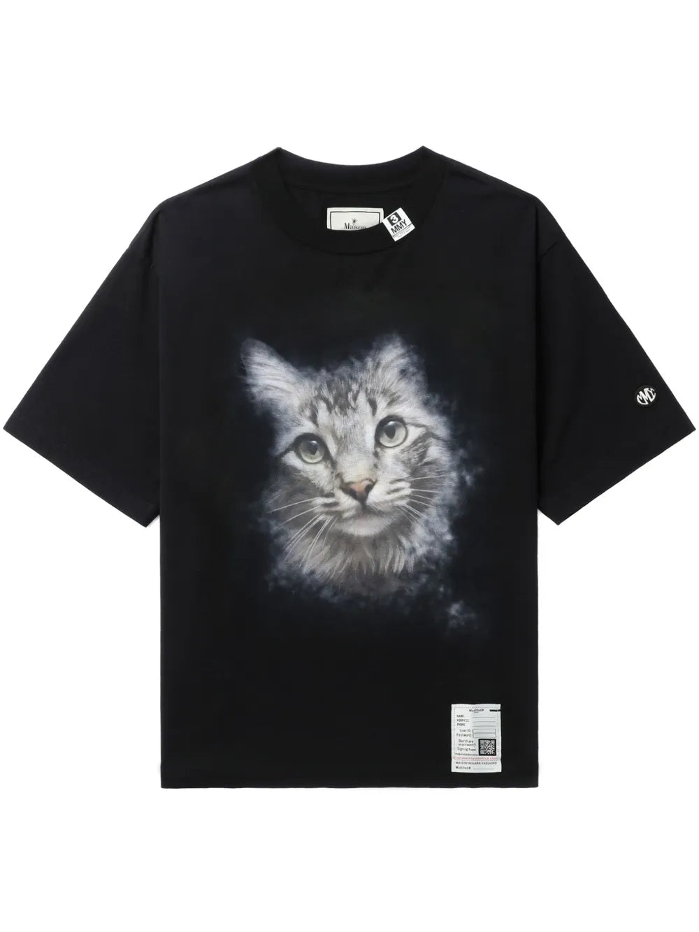 Cat-Print T-Shirt